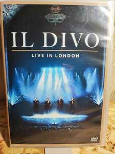 IL DIVO / イル・ディーヴォ LIVE IN LONDON DVD ブックレット完備 ライブ イン ロンドン 