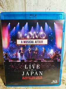 [ finest quality beautiful goods ]IL DIVO / il *ti-voLIVE IN JAPAN Blu-ray booklet equipping live * at budo pavilion 