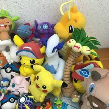 【ジャンク】ポケモン ぬいぐるみ ミニチュア フィギュア 大量セット 傷汚れ欠品有り 未チェック ポケモンぬいぐるみ 160サイズ_画像5