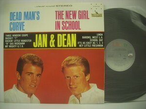 ■ LP 　ジャンとディーン / デッド・マンズ・カーブ ニュー・ガール・イン・スクール 危険なカーブ JAN & DEAN 1964年 ◇r40906