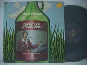 ■ LP 　JERRY LEE LEWIS / DRINKIN' WINE SPO-DEE O'DEE ジェリーリールイス ドリンキンワインスポーディオディ オールディーズ ◇r40906