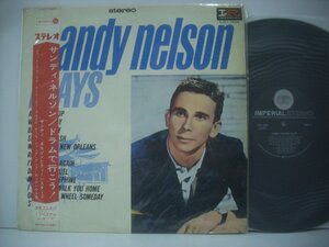 ■ 帯付 LP 　サンディ・ネルソン / ドラムで行こう! サンディ・ネルソンとティーンスターズ SANDY NELSON PLAYS ◇r40906