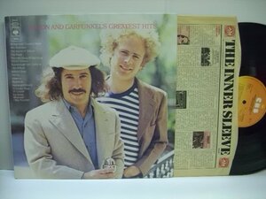 [LP] SIMON AND GARFUNKEL サイモンとガーファンクル / GREATEST HITS グレイテスト・ヒッツ UK盤 CBS 69003 ◇r40905