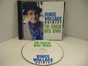 ▲CD VINCE WALLACE QUINTET / TO EACH HIS OWN 輸入盤 837101204705◇r40911