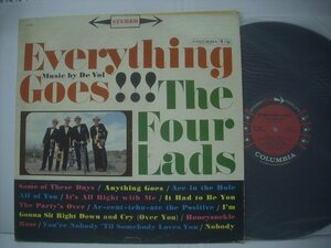 ■ USA盤 LP 　THE FOUR LADS / EVERYTHING GOES!!! MUSIC BY DeVol フォーラッズ エブリシングゴーズ ◇r40911