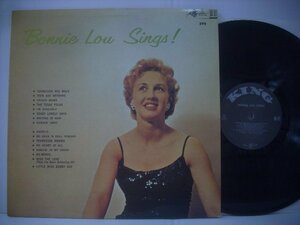 ■ USA再発盤 LP 　BONNIE LOU / BONNIE LOU SINGS! ボニールーシングス! ロカビリー 1958年 ◇r40915