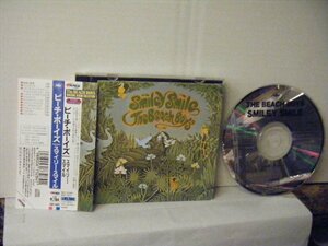 ▲CD BEACH BOYS ビーチ・ボーイズ/ SMILEY SMILE スマイリー・スマイル 帯付 東芝 TOCP-3323◇r40918