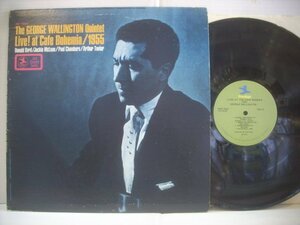 ● USA盤 LP THE GEORGE WALLINGTON QUINTET / LIVE! AT CAF? BOHEMIA 1955年 ジョージ・ウォーリントン ドナルドバード ◇r40922