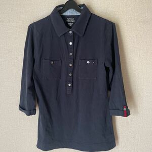 トミーヒルフィガー TOMMY HILFIGER 七分袖 シャツ L