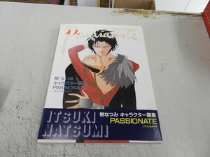 ≪稀少原画集！≫【樹 なつみ】キャラクター原画集＜PASSIONATE’パッショナイト）＞１９９１年版 / 白泉社・刊 / 即決