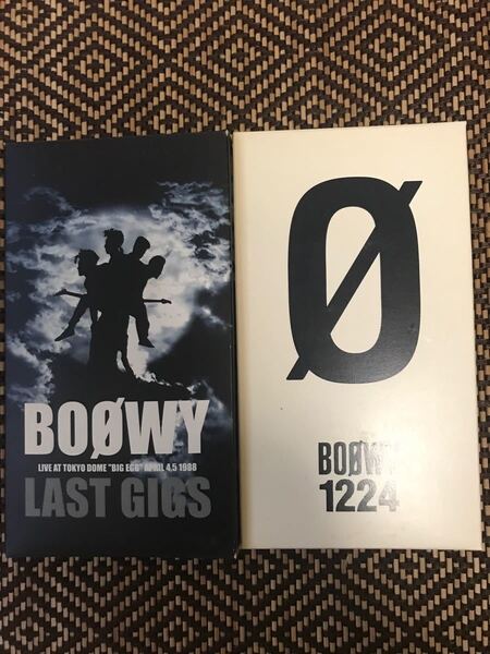 BOOWYライブビデオ2本