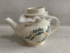 mister Donut FITCH ティーポット BRIDG & TUNNEL 未使用 ミスタードーナツ フィッチ Teapot ミスド