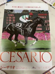 20 JRA ヒーロー列伝　no61 シーザリオ　競馬　競馬ポスター