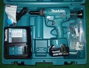  Makita RV250DRG 18V rechargeable libeta tightening . possibility rivet diameter :φ2.4~6.4mm 6.0Ah battery 1 piece attaching set new goods 