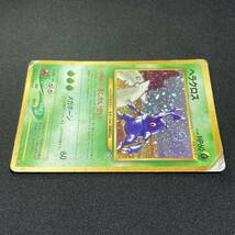 Heracross Neo Genesis Set No.214 Holo Pokemon Card Japanese ポケモン カード ヘラクロス ホロ ポケカ 220710_画像3