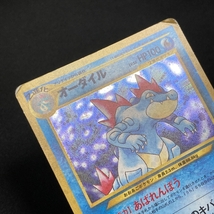 Feraligatr No.160 Pokemon Card Neo Genesis Holo Japanese ポケモン カード オーダイル ポケカ ホロ 旧裏面 211005_画像6