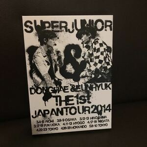 SUPER JUNIOR D&E THE 1st JAPAN TOUR 2014 即決　DVD