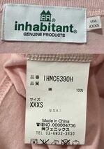 ＊インハビタント inhabitant プリント 半袖 Tシャツ トップス USA XXXS　　　　BJBJ.F_画像4