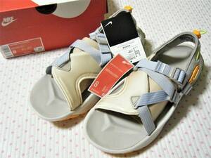 ナイキ　NIKE TRAIL　ONEONTA SANDAL　アウトドア用高性能スポーツサンダル・トレイルサンダル　薄グレー系　サイズ 26㌢　水陸両用モデル