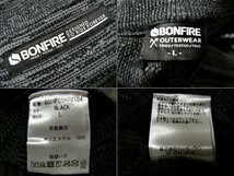 ボンファイア　Bonfire outwear　カジュアル&アウトドア用ニットパンツ　黒系　サイズ L　吸汗速乾/ストレッチ/通気機能　定価 9,680円_画像8