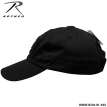 [送料260円]ROTHCO 新品 無地 ソフト キャップ ( 黒 ) プロファイルキャップ CAP 帽子 フリーサイズ メンズ レディース_画像3