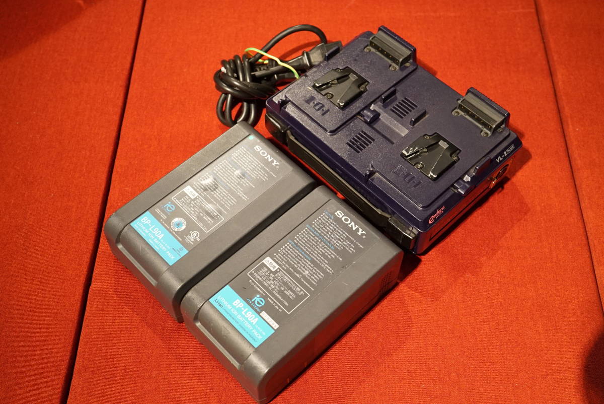 最も優遇の IDX VL-2S Plus AC アダプター機能付2ch順次急速充電器