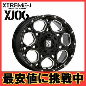 17インチ 10H100/114.3 7J+50 0穴 1本 エクストリーム XJ06 ホイール XTREME-J XJ06 MLJ グロスブラック/ミルド KY