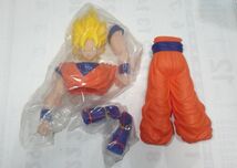 開封済み未組み立て★■超巨大 ドラゴンボールZ 組立式スーパーサイズソフビフィギュア スーパーサイヤ人孫悟空 ■★★_画像2