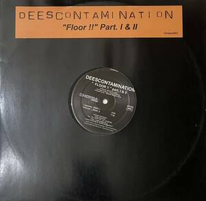 [ 12 / レコード ] Deescontamination / Floor!! ( House / Disco) Chopsa Recordingz - CHOPSA 003 ハウス / ディスコ