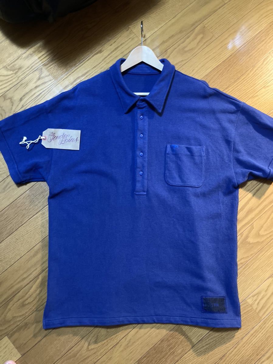 TENDERLOIN テンダーロイン 21SS MOSS STITCH POLO 鹿の子 刺繍 ポロ