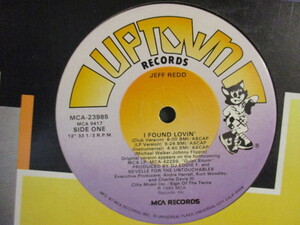 Jeff Redd ： I Found Lovin' 12'' (( Fatback Band / 落札5点で送料無料