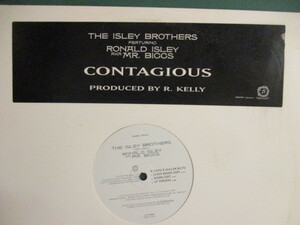 Isley Brothers ： Contagious 12'' (( R.Kelly Pro. / 落札5点で送料無料
