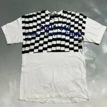 AD2001 COMME des GARCONS SHIRT ギャルソン シャツ 2001 ete Tシャツ 白/ブロックチェック S_画像1