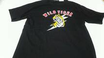 新品 大人気☆4Ｌ★激安 WILD TIGER 半袖Tシャツ 同梱可能 消費税頂きません ブラック OKZ_画像1