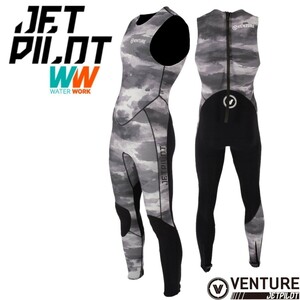  jet Pilot JETPILOT 2023 wet suit free shipping venturess John JA22154C Long John duck / black L