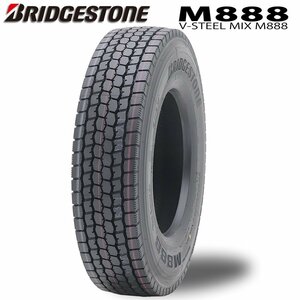 新品　【2022年製造】　BRIDGESTONE　225/80R17.5　123/122L　トラック用タイヤ　ブリヂストン　M888　ミックス　225/80/17.5　 6本セット