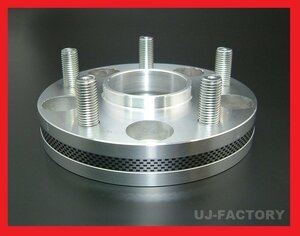 【Made in JAPAN 強度/精度/安定性！】FIC ワイドプロスペーサー/10mm★シルビア S14 114.3-5H P:1.25/ハブ径66φ (WP5110-66N