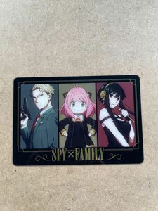 （同梱可）　SPY FAMILY メタルカードコレクション 自販機ver. カード　No.28 アーニャ　ロイド　ヨル