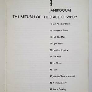 jamiroquai ジャミロクワイ The Return Of The Space Cowboy スペース・カウボーイの逆襲 Melody Line, Chords & Lyrics 楽譜 スコア 洋書の画像5