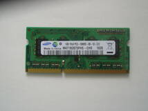 ノート用メモリ 1GB PC3-10600S (DDR3-1333) 動作確認済_画像1