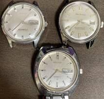 超レア● SEIKO MATIC-R 8306ー8001 /SEIKO MATIC-P 5106ー7030/ Seiko Sportsman 6602−9981 /３本 稼働品もまとめて　いろいろ【中古品】_画像1