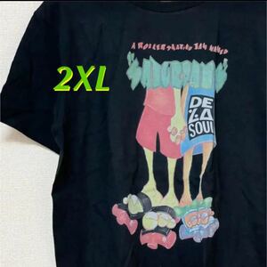 【新品】 DE.LA.SOUL “SATURDAYS" Tシャツ 2XL