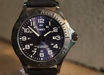 新品 TIMEX(タイメックス) ELEVATED CLASSICS 腕時計 エレベイテッド クラシックス T2P392 レザーベルト / ダイバー ミリタリー_画像1