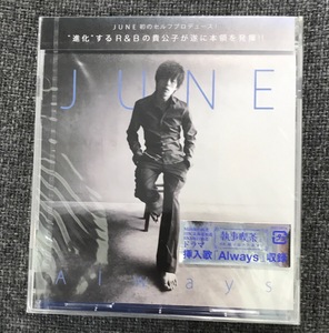 新品未開封CD☆JUNE 　Always,.（2009/03/11）/SRCL6974..