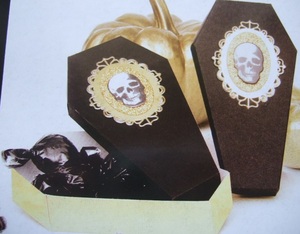  Halloween box treat Skull ..-2 gift box gift confection 