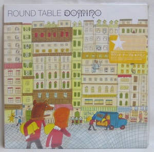 『LP』ROUND TABLE/ラウンド テーブル/DOMINO/美品/ネオアコ ギターポップ/ポスター ゲーム付/シリアルナンバー入/LP 5枚以上で送料無料