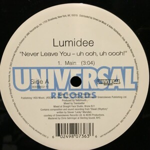 Lumidee / Never Leave You - Uh Ooh, Uh Oooh!