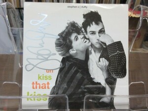 7g/'7inch/ネオアコ//直筆サイン入り//Stephen Duffy(スティーヴン・ダフィ)/「Un kiss that kiss」//Duran Duran