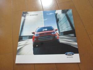 B12769 catalog * Ford *ECOSPORT export 2014.4 issue 41 page 