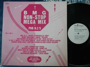 【12】BMG NON-STOP MEGA MIX FOR DJ'S(PRTD1004業界配布専用33RPM田中モンチ西澤健ボニーMエクスポゼCCキャッチ)